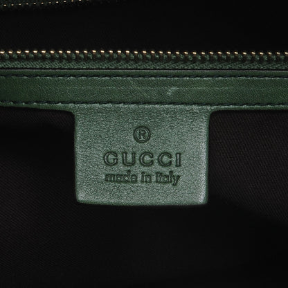Gucci Leather Large Horsebit Chain Bag Green 6 of 9