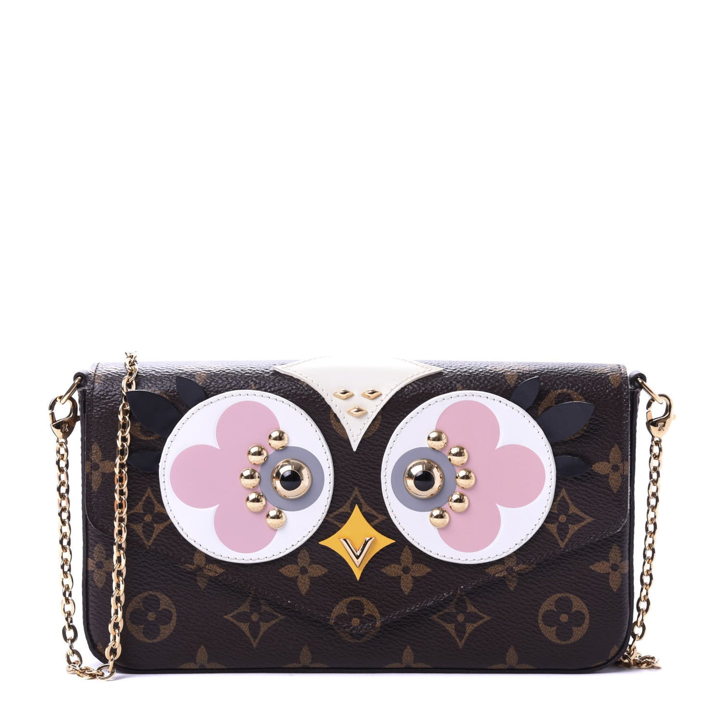 Monogram Lovely Birds Pochette Felicie Chain Wallet