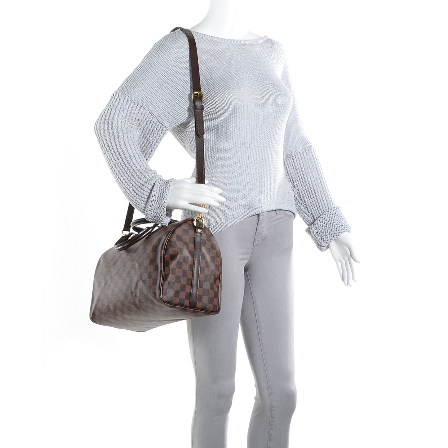 Damier Ebene Speedy Bandouliere 30