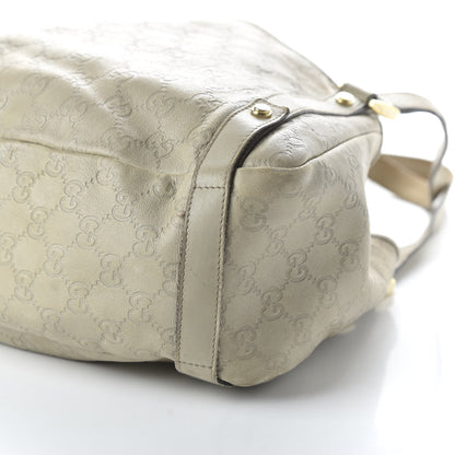 Gucci Guccissima Medium Abbey Shoulder Bag Off White 7 of 10