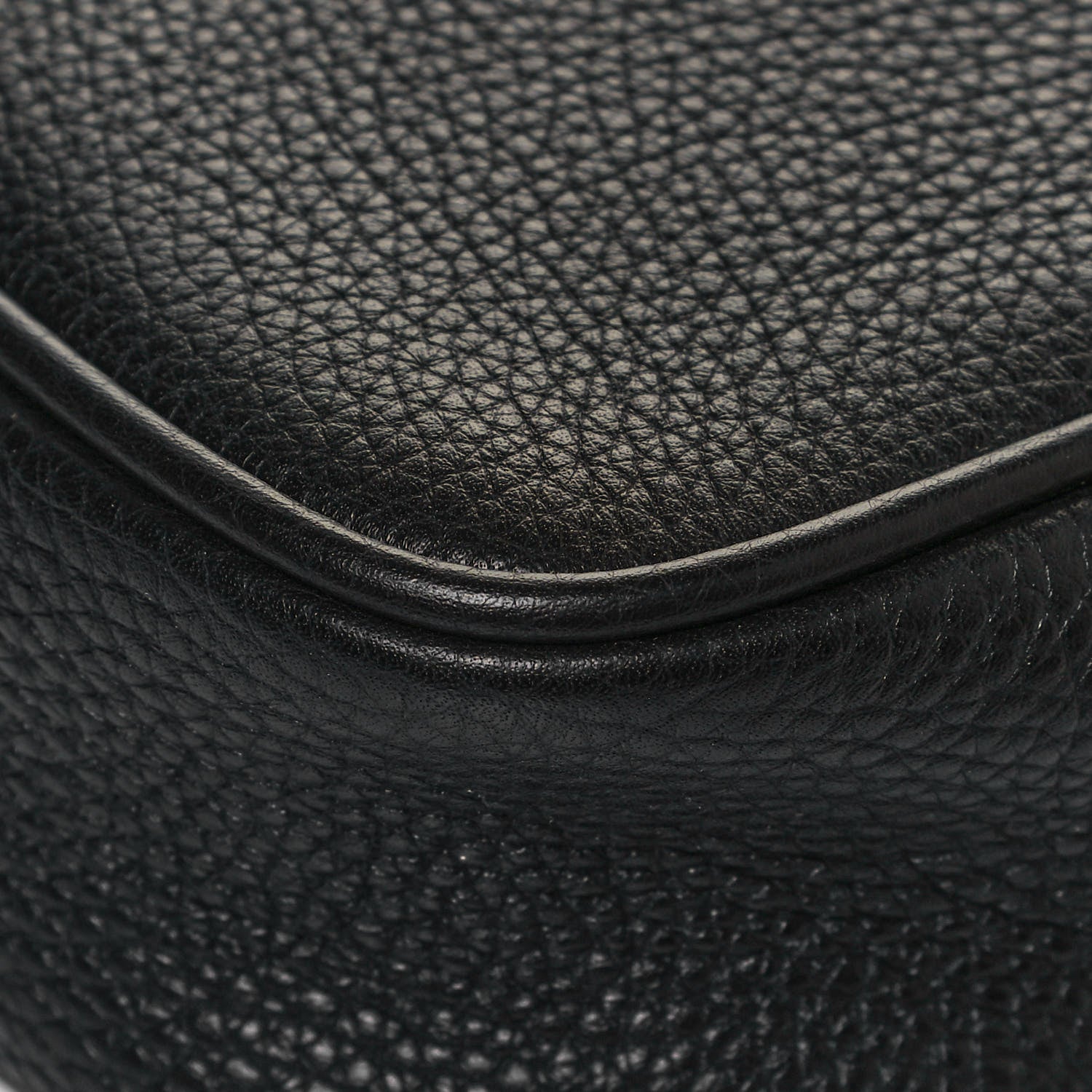 Gucci Pebbled Calfskin Mini Soho Disco Bag Black 12 of 12