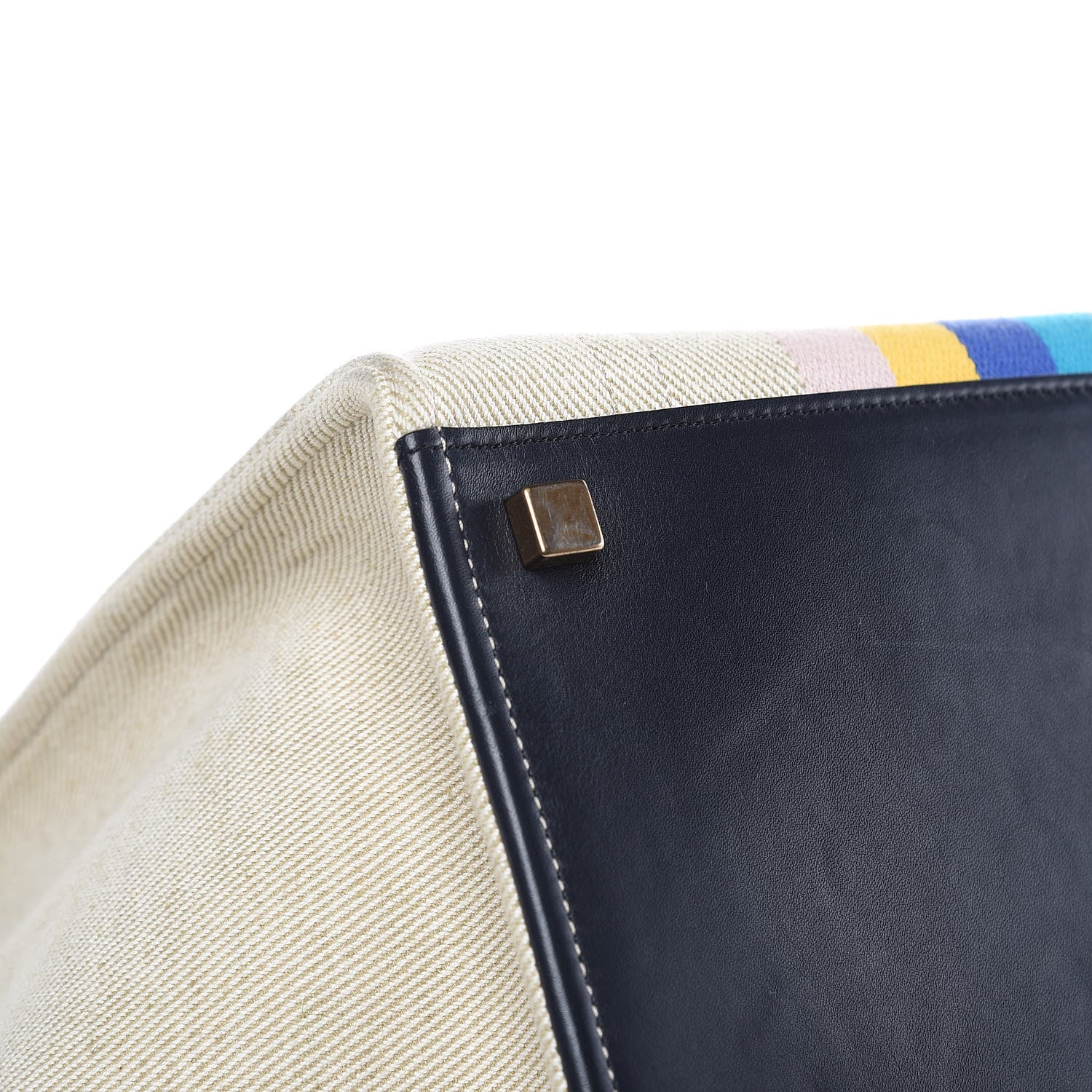 Celine Cotton Canvas Medium Phantom Luggage Multicolor 9 of 13