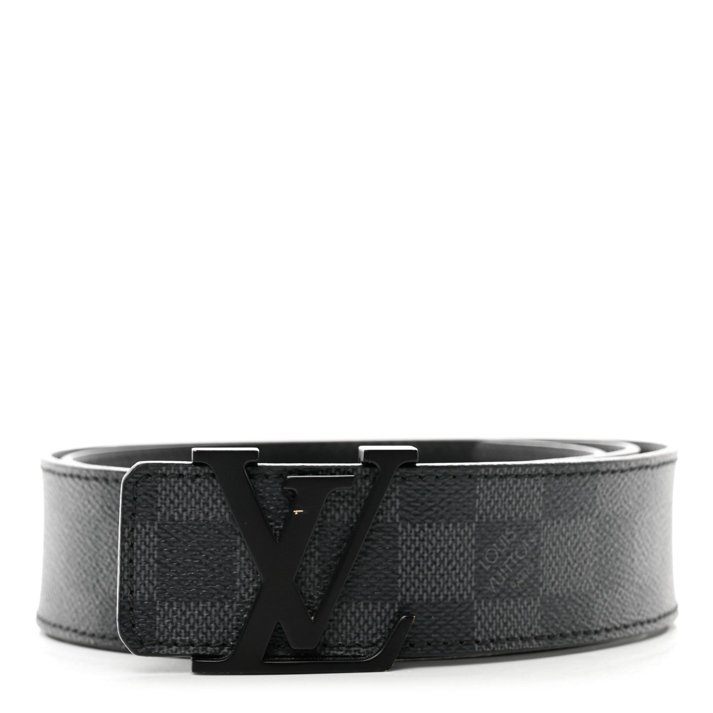 Damier Graphite 40mm LV Initiales Belt 95/38