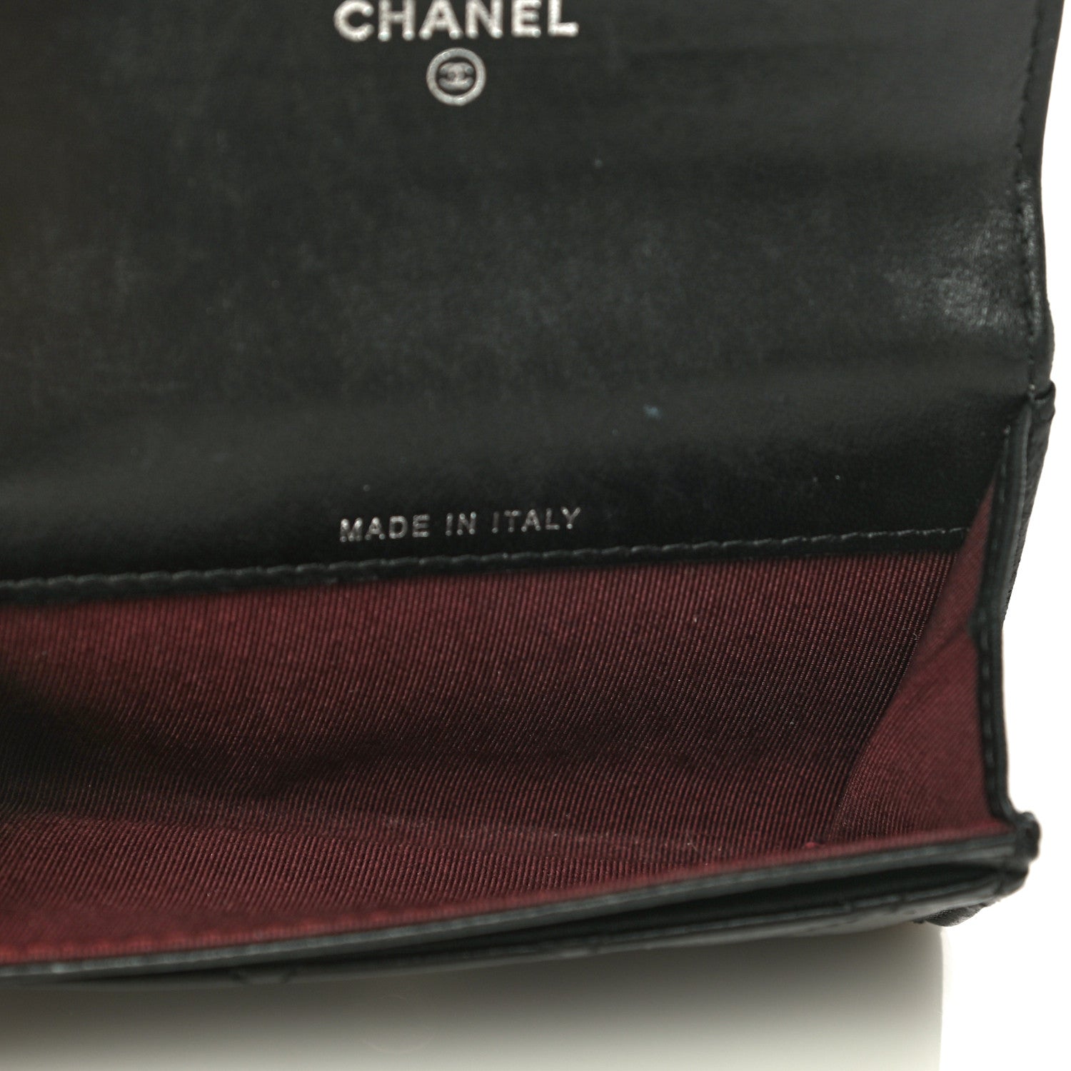 Chanel Lambskin Quilted Flap Card Holder Black 5 of 20