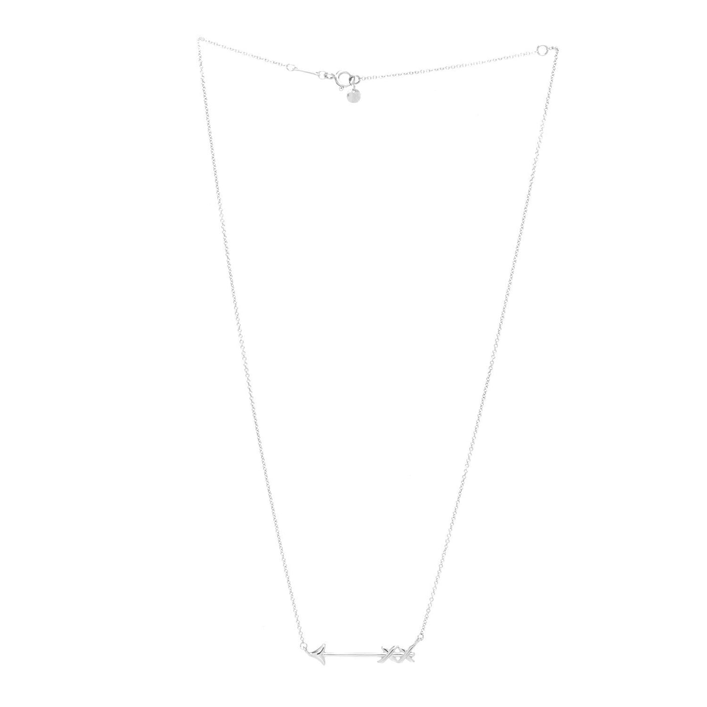 Sterling Silver Paloma's Graffiti Arrow Pendant Necklace