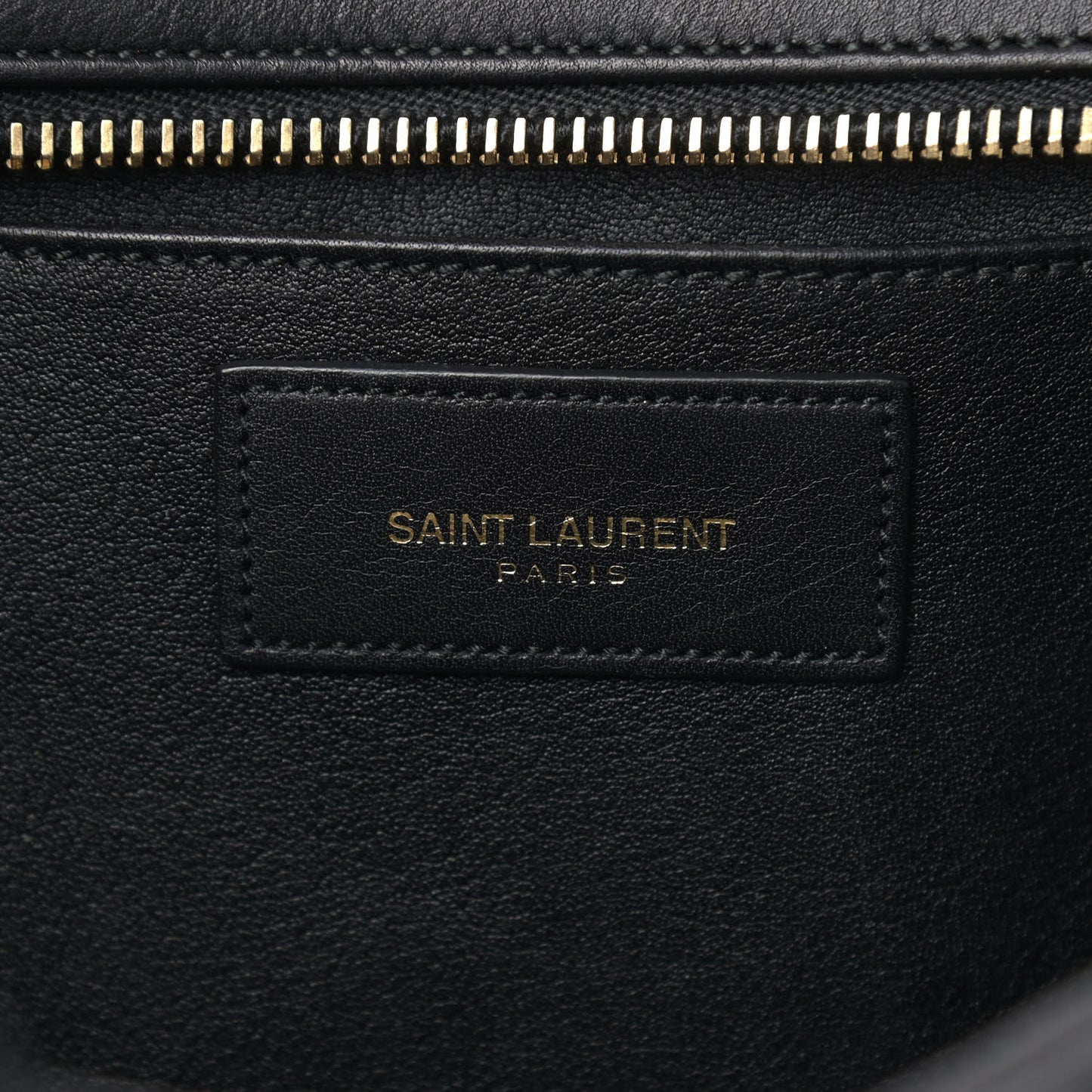 Calfskin Small Classic Y Cabas Black