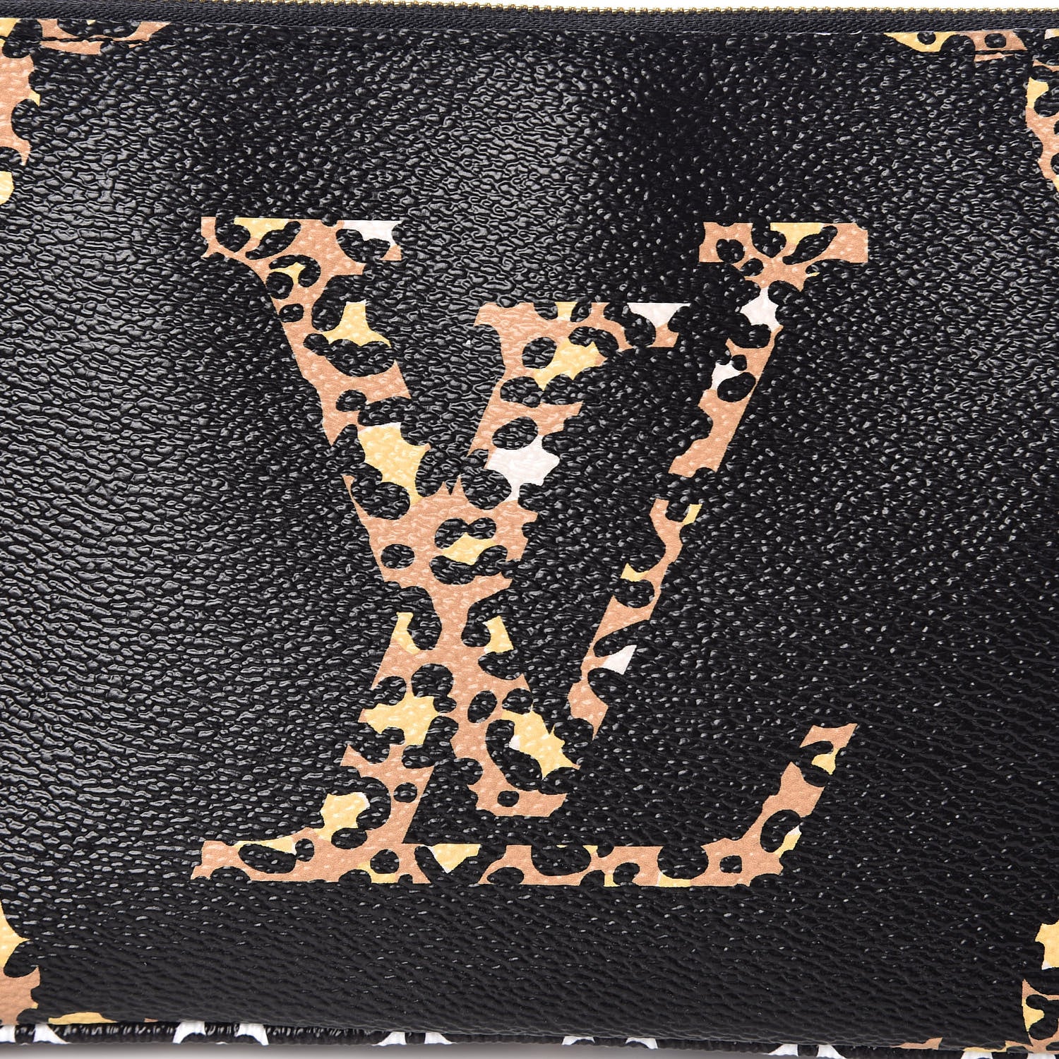 Louis Vuitton Monogram Giant Jungle Pochette Double Zip Black 8 of 10