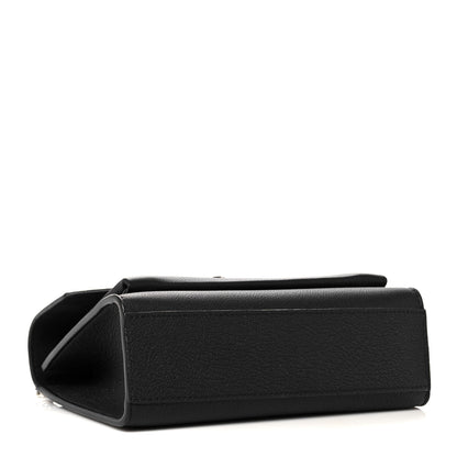 Louis Vuitton Soft Calfskin Mylockme Chain Bag BB Black 4 of 9