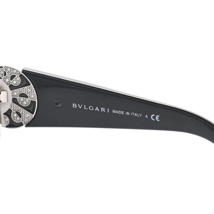 Bulgari Crystal Flower Sunglasses 6074-B Black 5 of 10