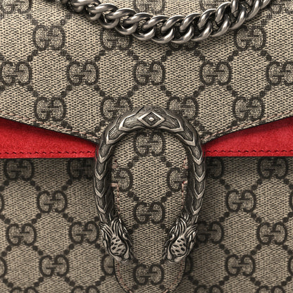 Gucci GG Supreme Monogram Mini Dionysus Shoulder Bag Hibiscus Red 8 of 11