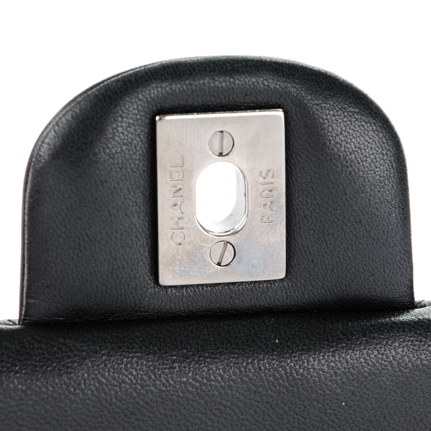 Chanel Lambskin Quilted Mini Square Flap Black 5 of 9