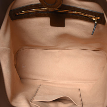 Gucci Soft GG Supreme Monogram Small Crossbody Tote Beige Cuir 5 of 9