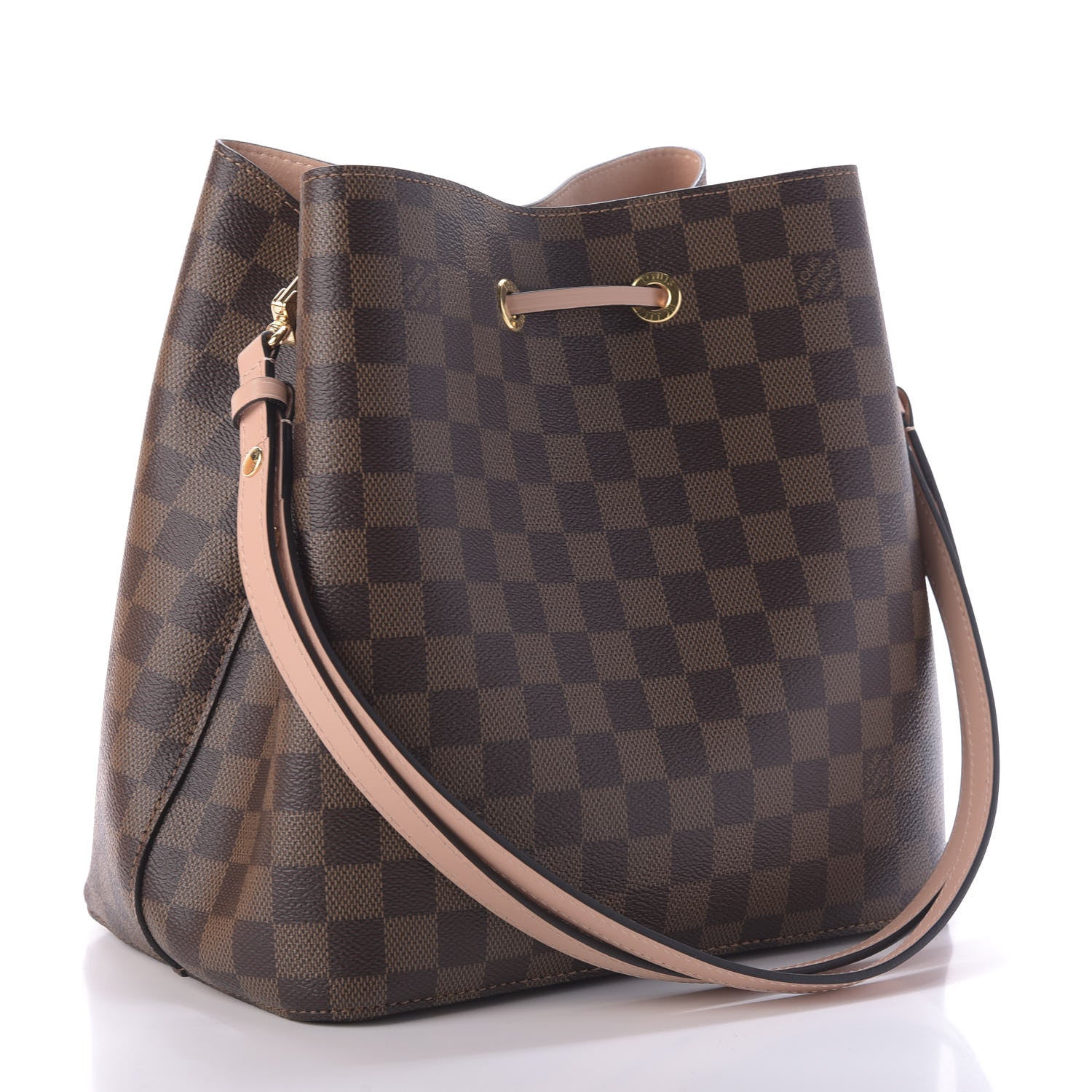 Louis Vuitton Damier Ebene Neonoe MM Venus Pink 3 of 8
