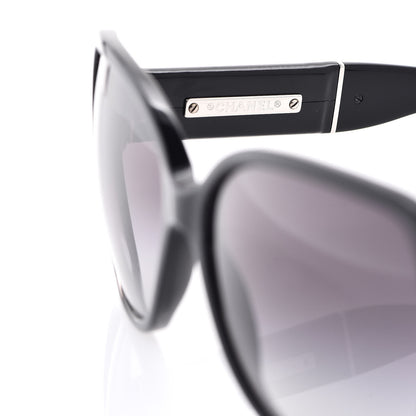 Chanel CC Sunglasses 1345 Black 6 of 8