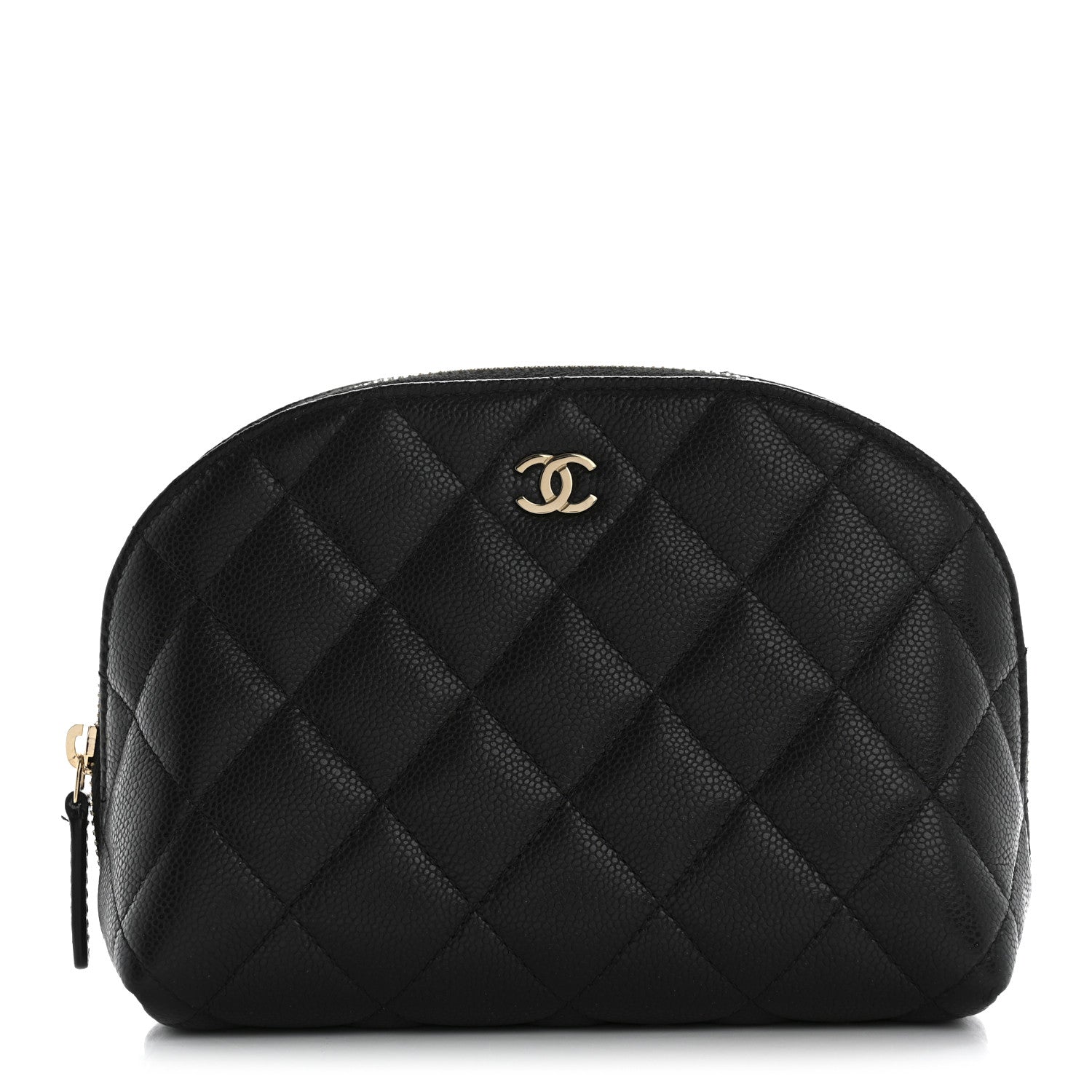 Chanel Caviar Quilted Cosmetic Case Black 1 of 10