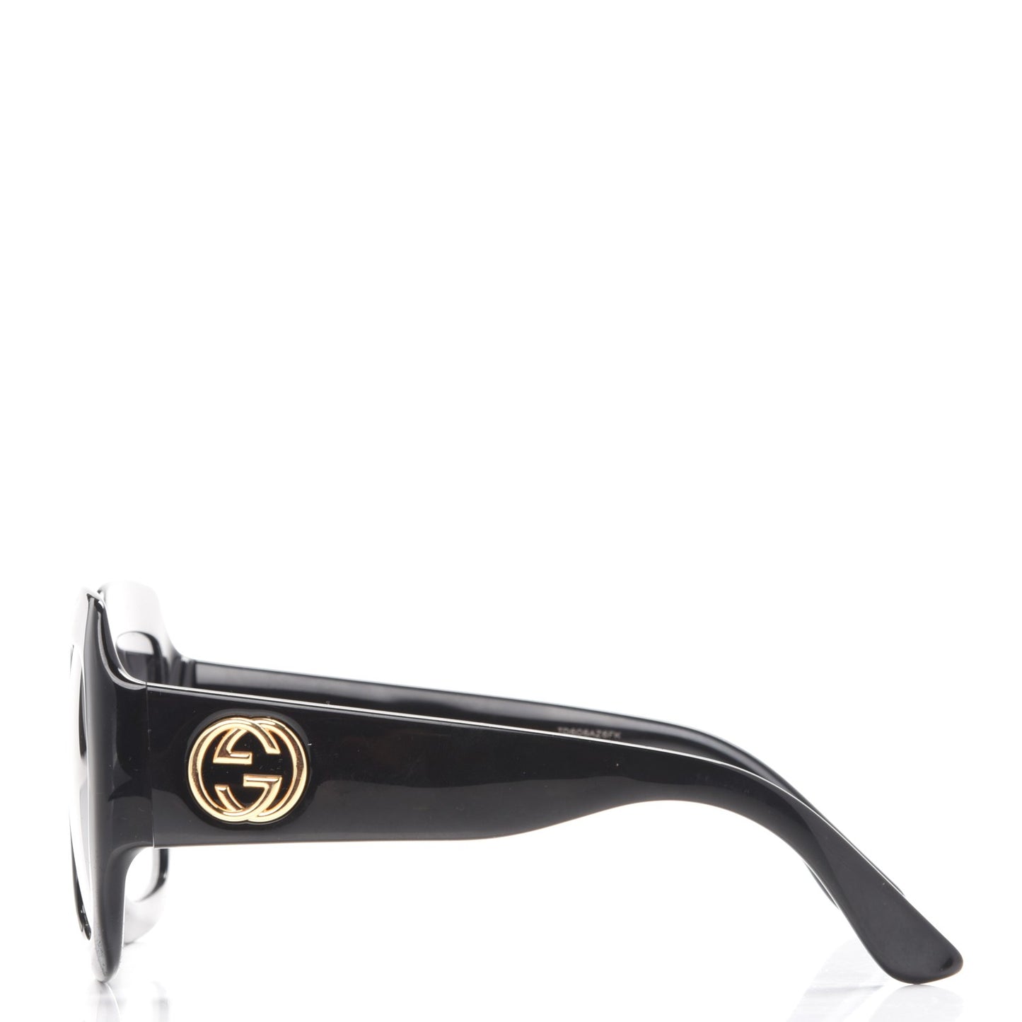Acetate Square Frame Sunglasses GG0053S Black