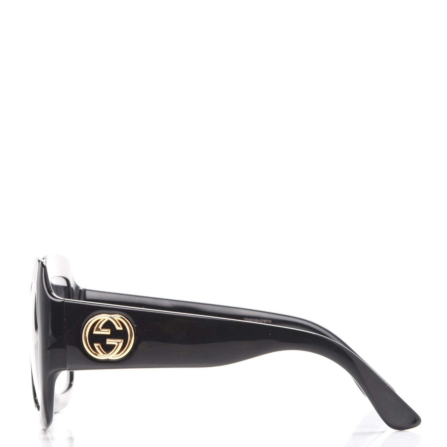 Gucci Acetate Square Frame Sunglasses GG0053S Black 3 of 6