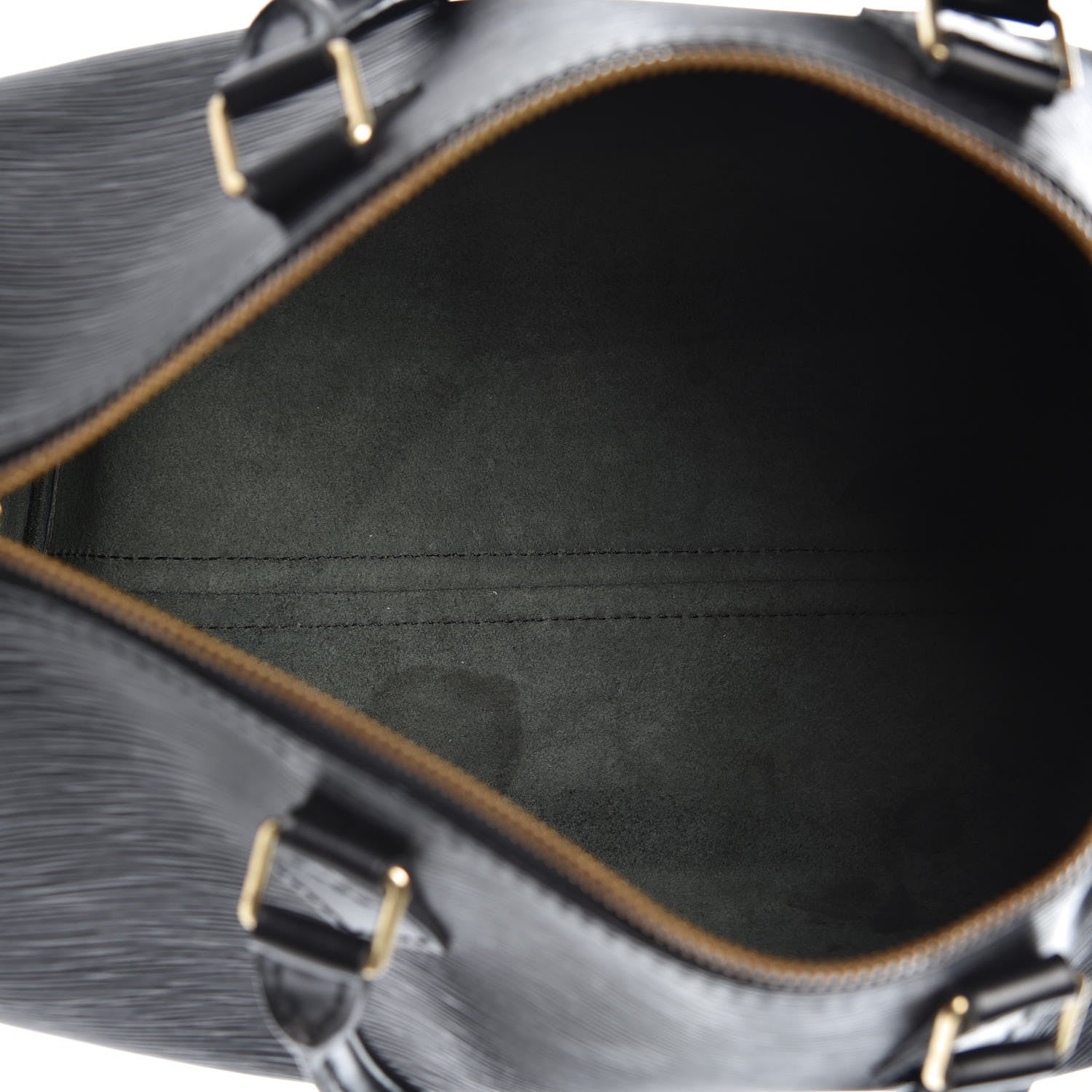 Louis Vuitton Epi Speedy 30 Black 6 of 13