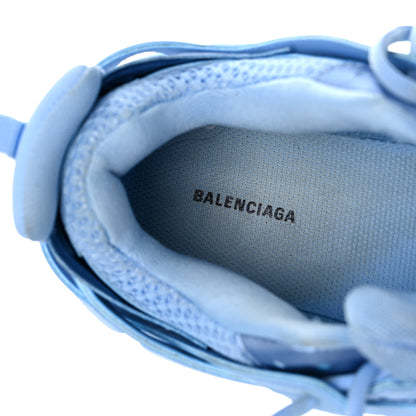 Balenciaga Mesh Nylon Womens Track Sneakers 39 Light Blue 8 of 14