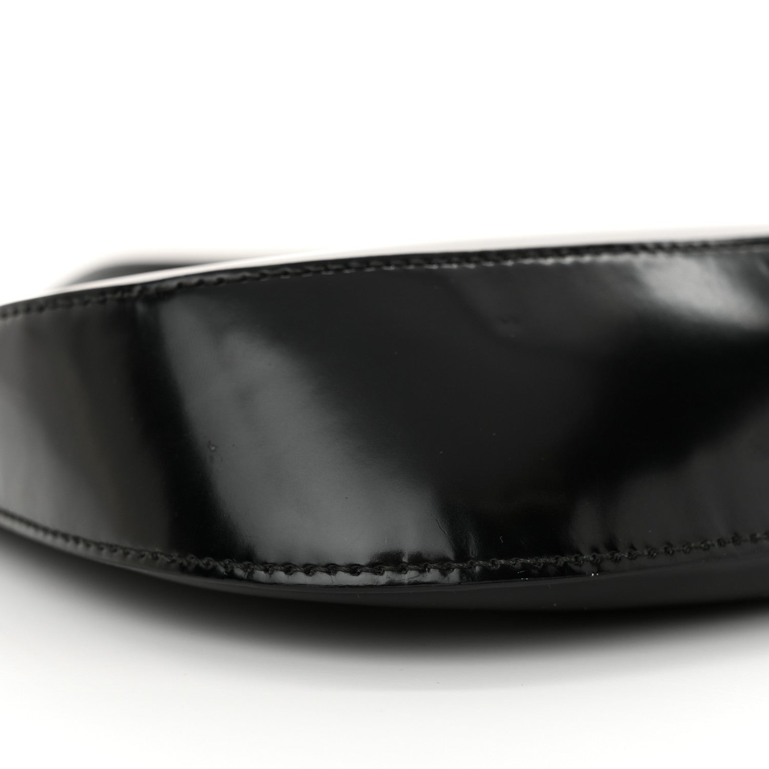 Prada Spazzolato Cleo Shoulder Bag Black 9 of 12