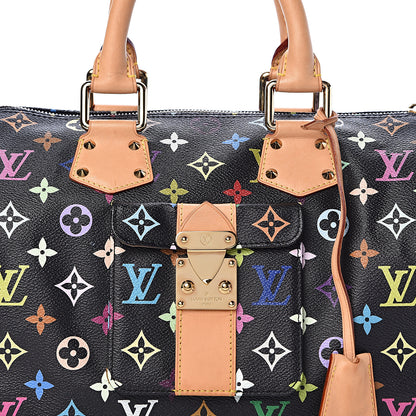 Louis Vuitton Monogram Multicolor Speedy 30 Black 7 of 13