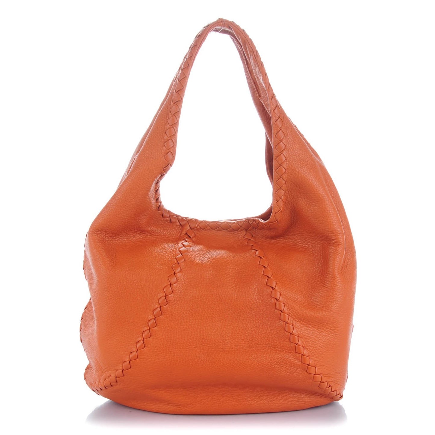 Cervo Deerskin Large Hobo Pumpkin
