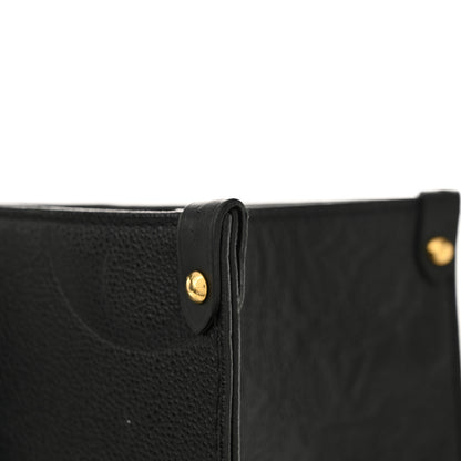 Louis Vuitton Empreinte Monogram Giant OnTheGo MM Black 10 of 11