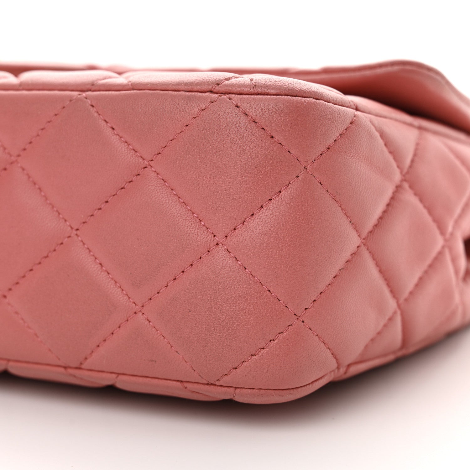 Chanel Lambskin Medium Valentine Charms Flap Pink 10 of 15