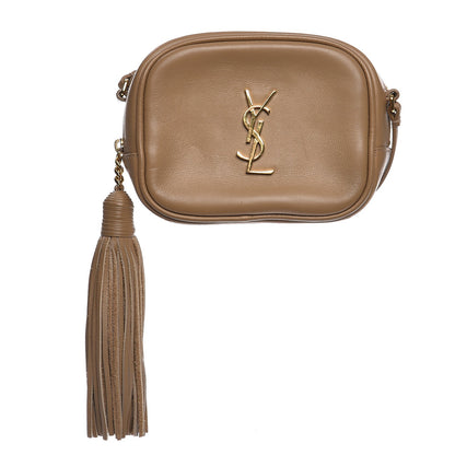 Saint Laurent Nappa Monogram Blogger Bag Deep Beige 1 of 8