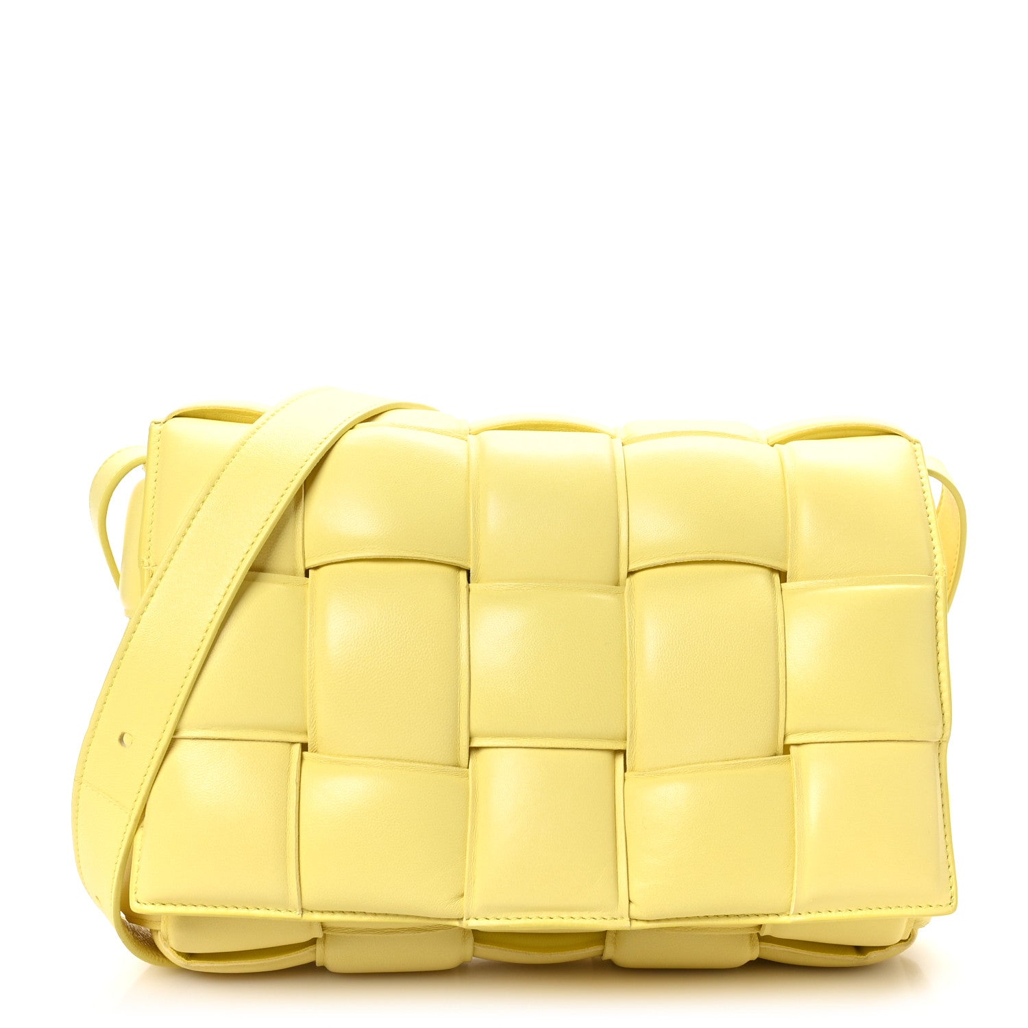 Bottega Veneta Nappa Maxi Intreccio Padded Cassette Crossbody Bag Sherbert 1 of 9