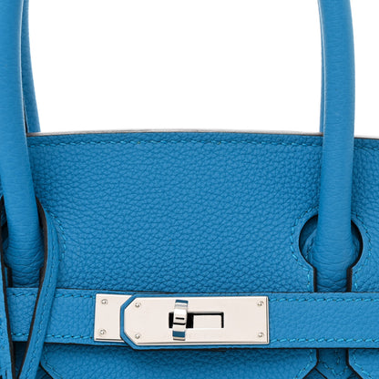 Hermes Togo Birkin 30 Bleu Zanzibar 8 of 11