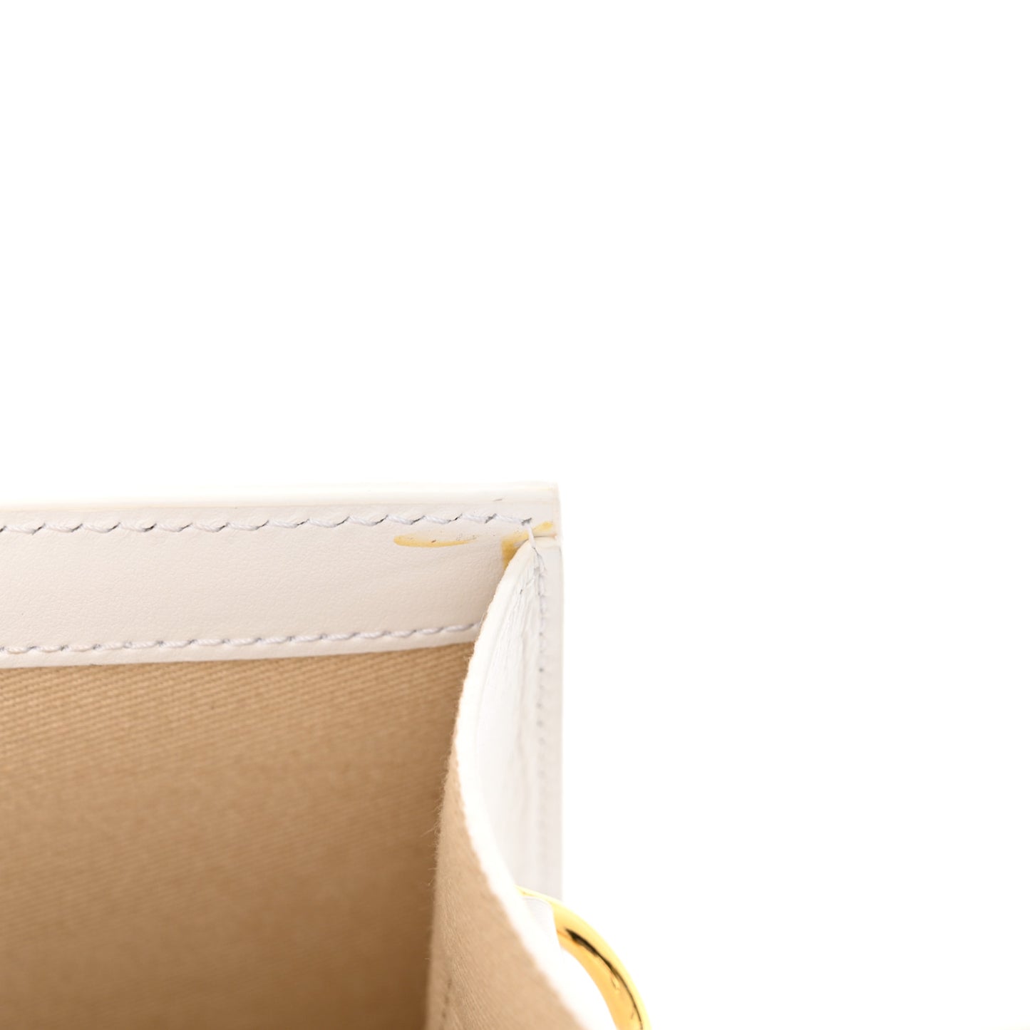 Smooth Calfskin Le Grand Bambino White