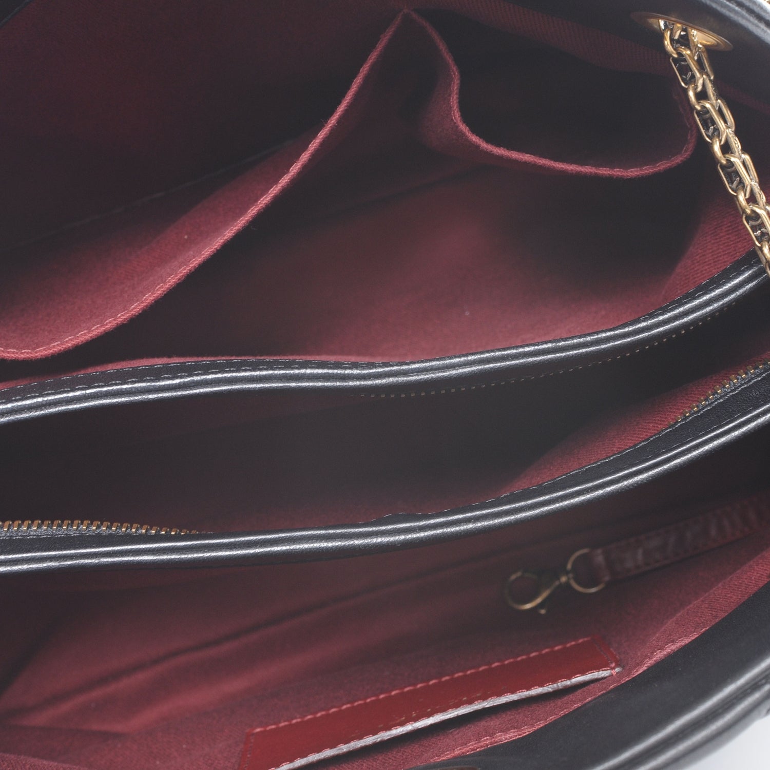 Chanel Lambskin Large Just Mademoiselle Black 8 of 10