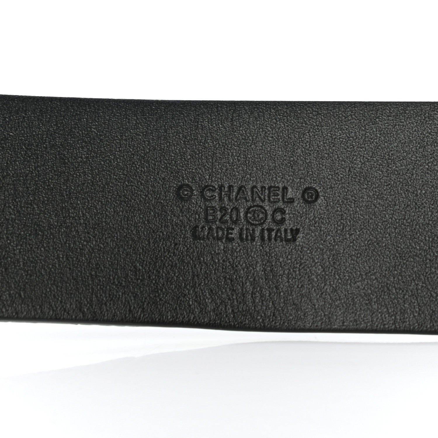 Chanel Lambskin CC Belt 85 34 Black 5 of 7