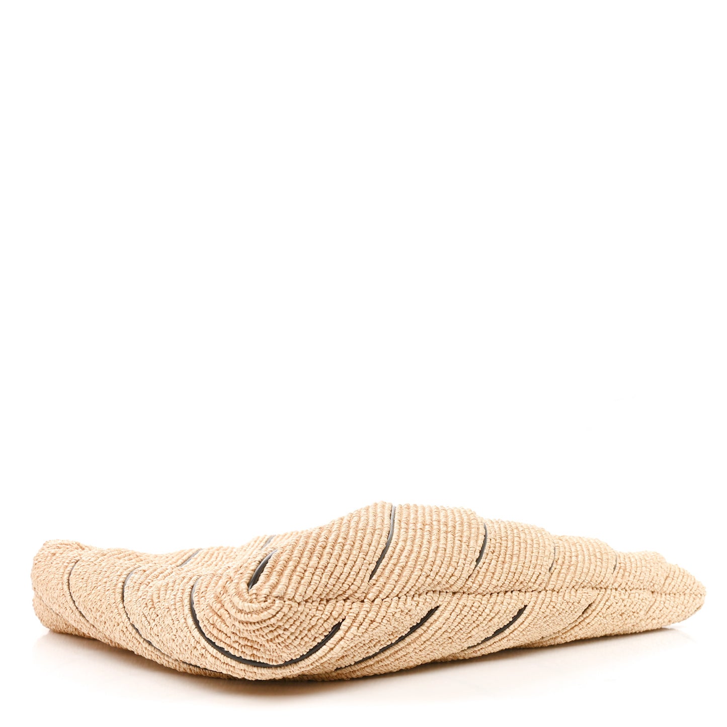 Raffia Striped Large Hop Natural Fondant