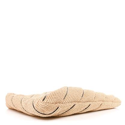 Bottega Veneta Raffia Striped Large Hop Natural Fondant 4 of 11