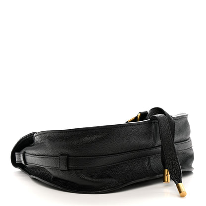 Chloe Calfskin Medium Marcie Round Crossbody Bag Black 4 of 13