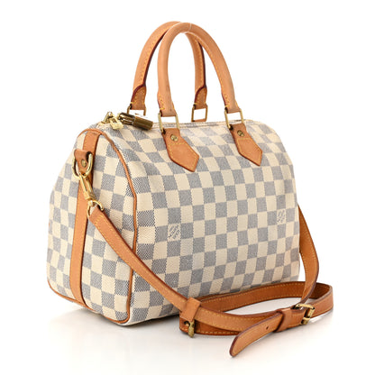 Louis Vuitton Damier Azur Speedy Bandouliere 25 3 of 13