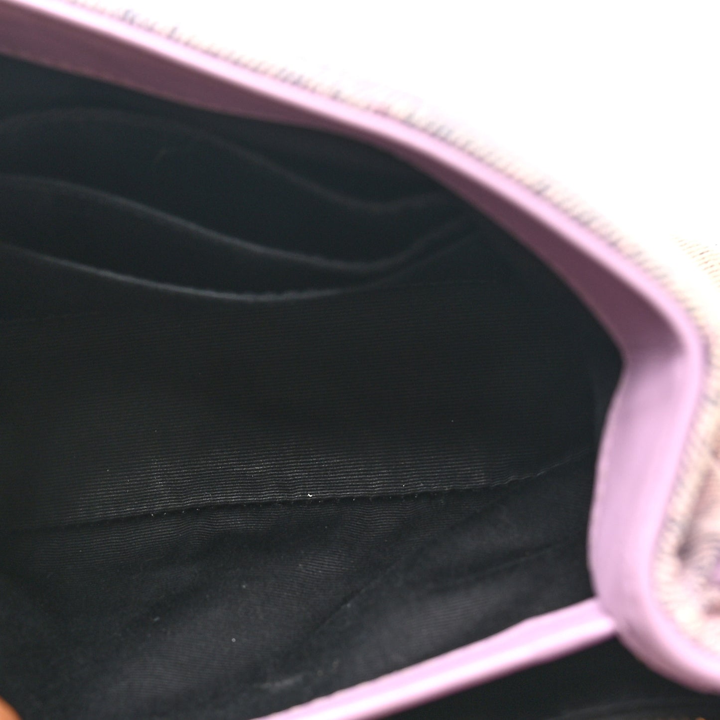 Denim Y Quilted Monogram Toy Loulou Crossbody Bag Bleached Lilac