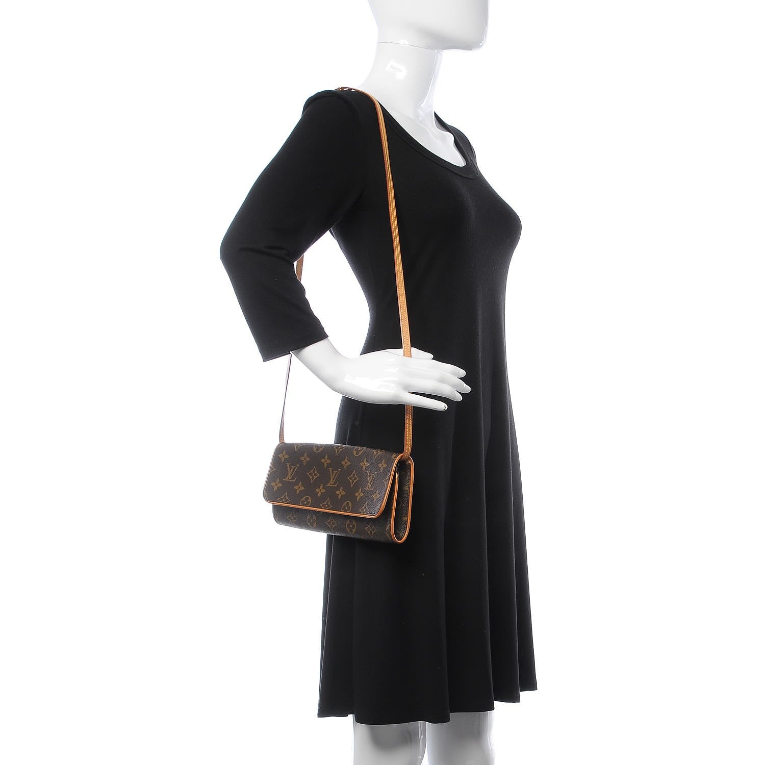 Louis Vuitton Monogram Pochette Twin GM 2 of 9