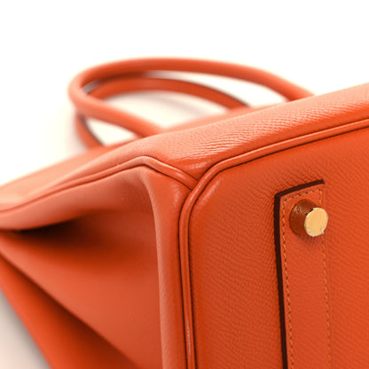 Hermes Epsom Birkin 35 Orange 11 of 12