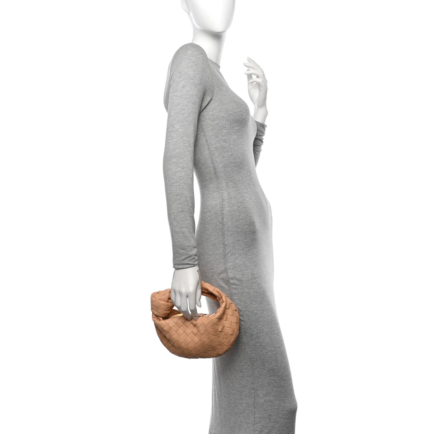 Bottega Veneta Nappa Intrecciato Mini Jodie Almond 2 of 10