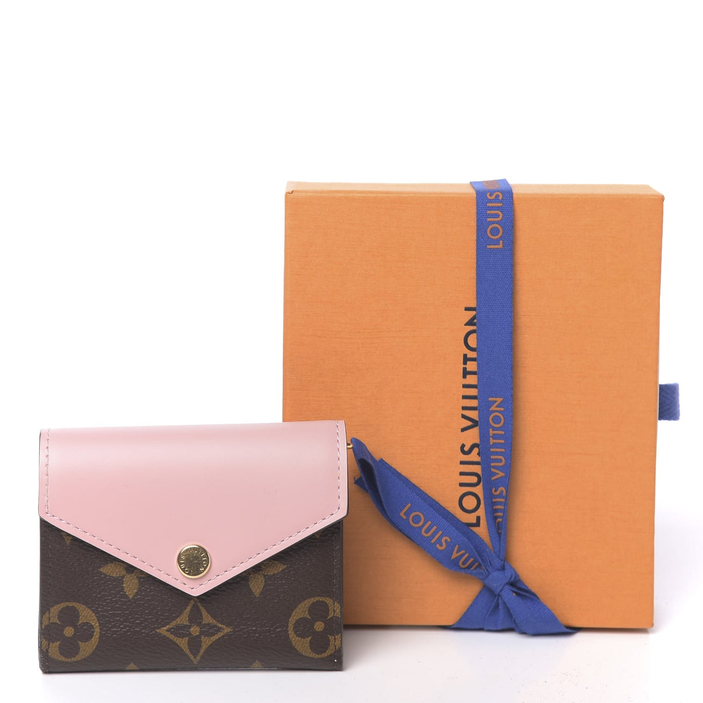 Monogram Zoe Wallet Rose Ballerine