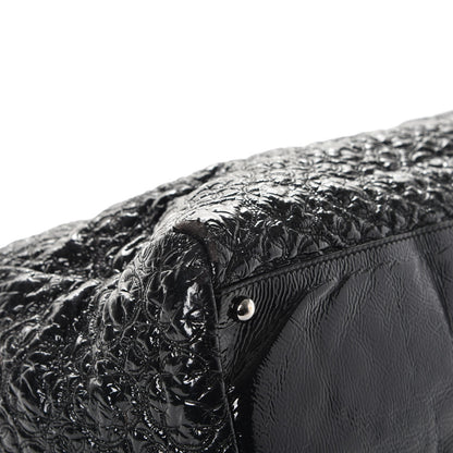 Chanel Vinyl Rock in Moscow Tote Black 8 of 13