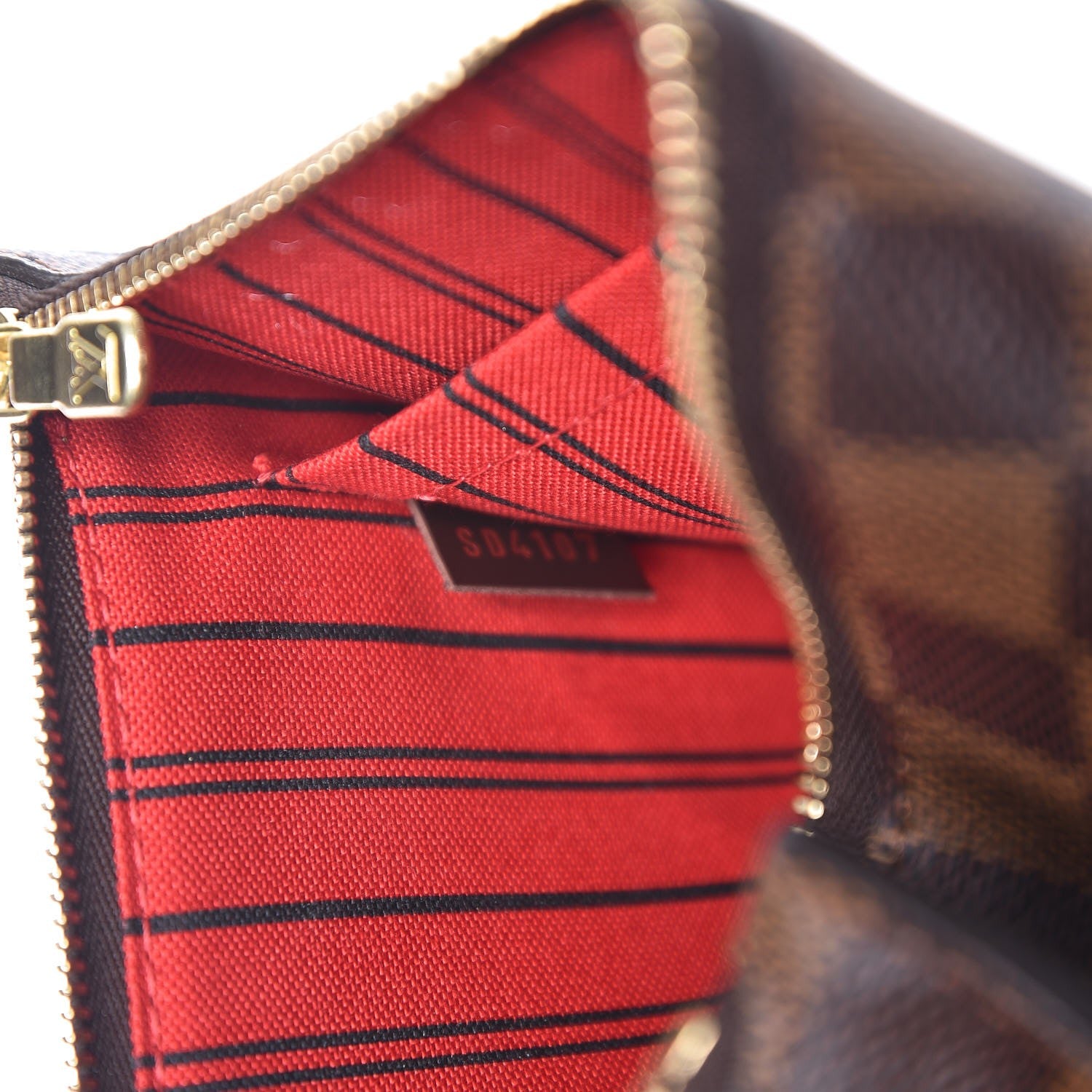 Louis Vuitton Damier Ebene Neverfull MM GM Pochette 8 of 8