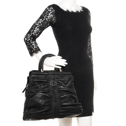 Christian Dior Lambskin Karenina Large Tote Black 2 of 8