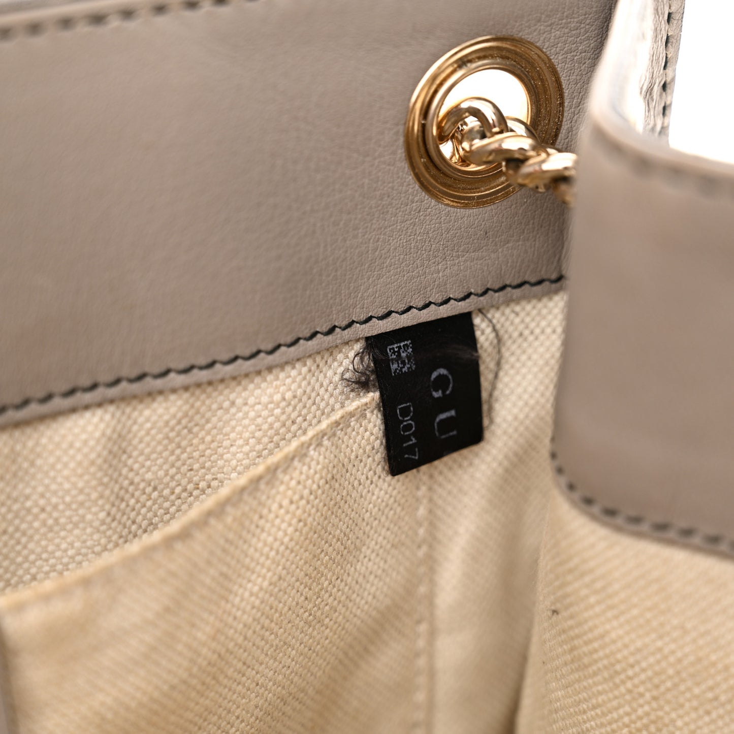 Guccissima Small Emily Chain Shoulder Bag Storm Grey