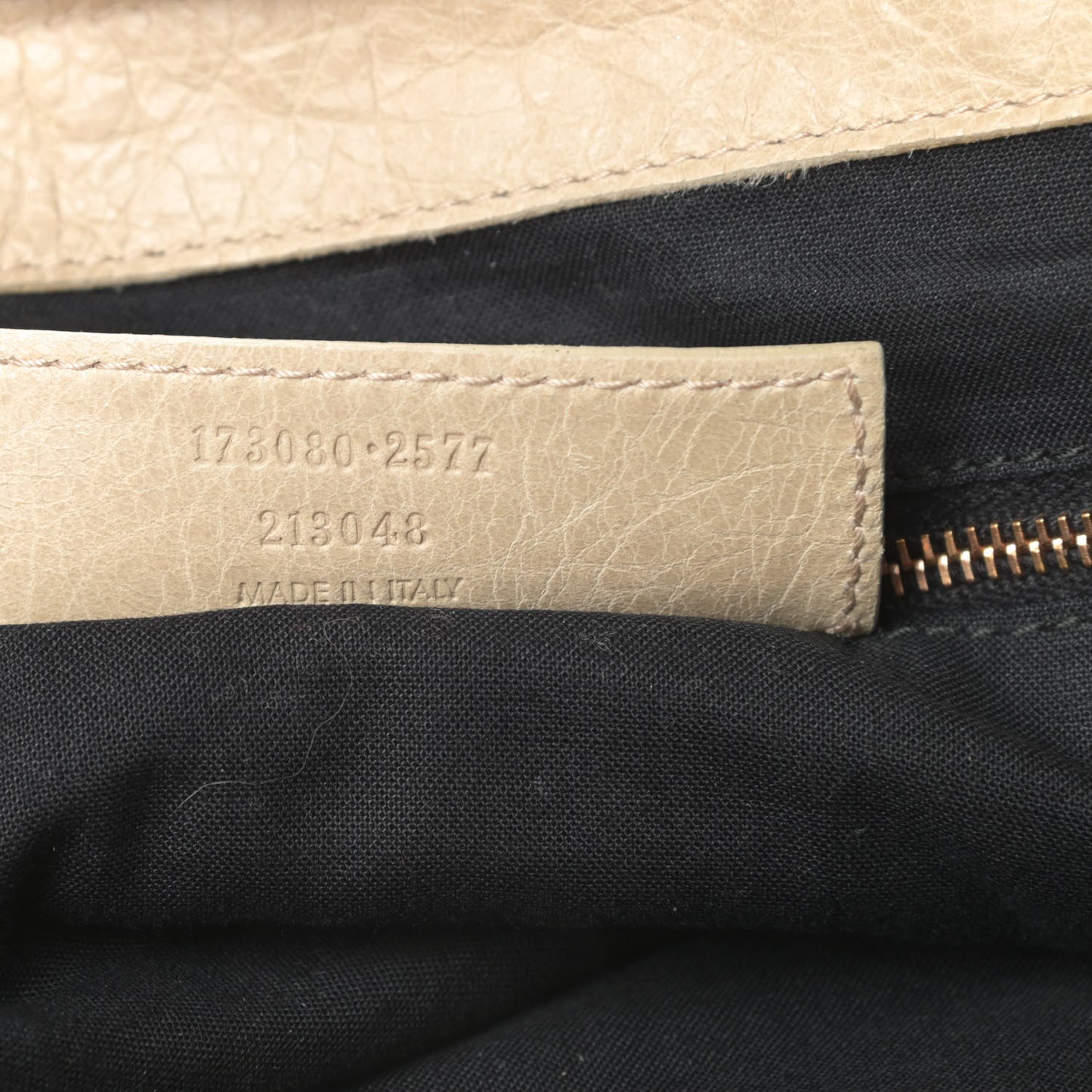 Agneau Giant 21 Rose Gold Hardware Work Praline