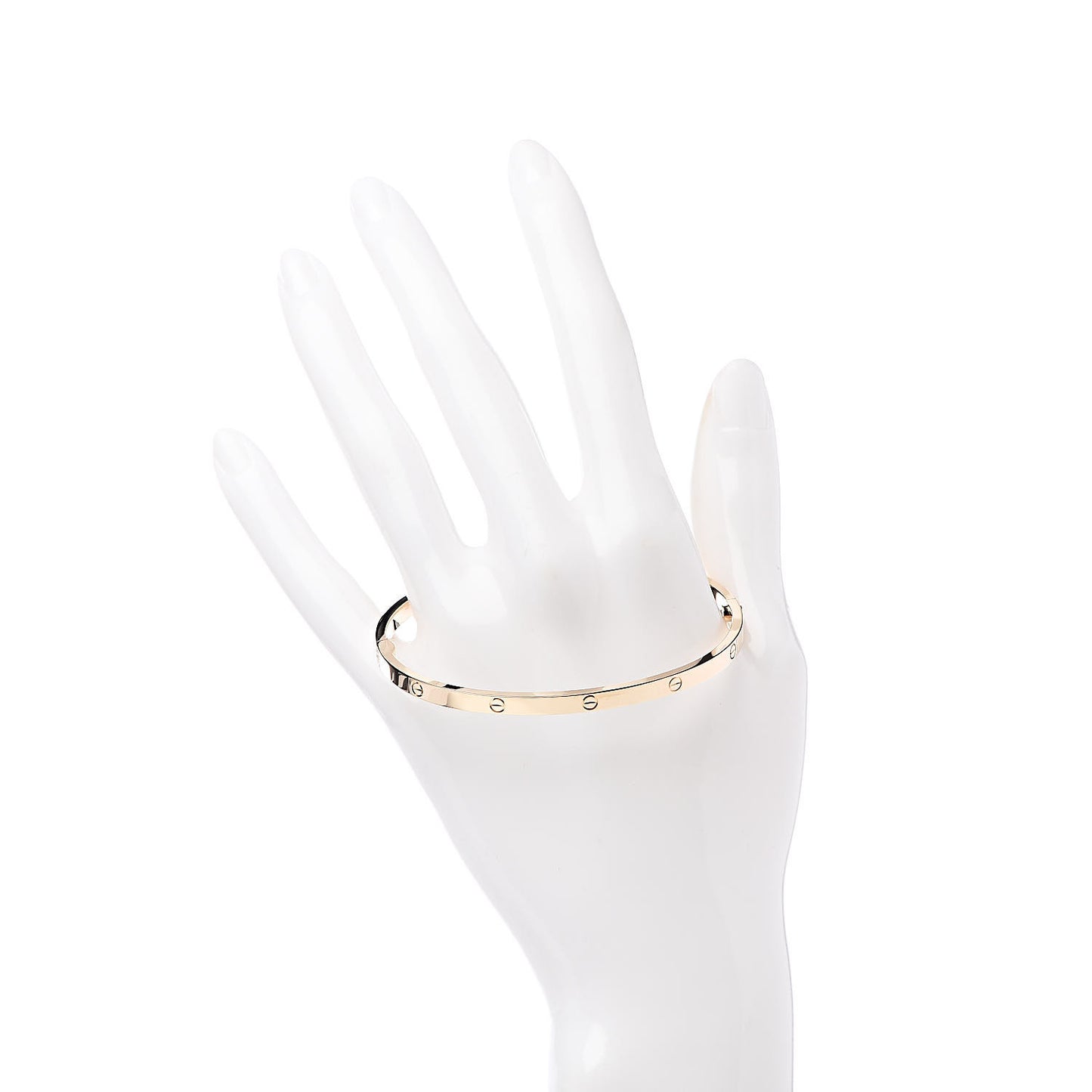 18K Yellow Gold Small LOVE Bracelet 19