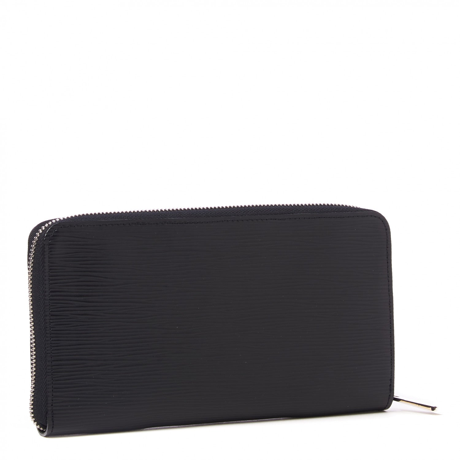 Louis Vuitton Epi Zippy Organizer Wallet Black 2 of 7